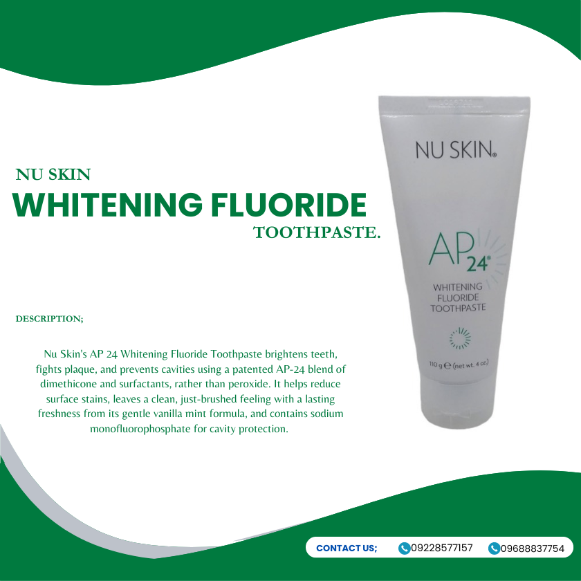 NU SKIN (Whitening Fluoride Toothpaste) NU SKIN (Whitening Fluoride Toothpaste)